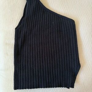 Wilfred Black Ribbed Knitwear